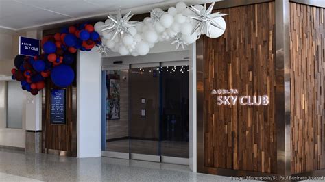 Delta Air Lines opens third Sky Club at Minneapolis-St. Paul ...