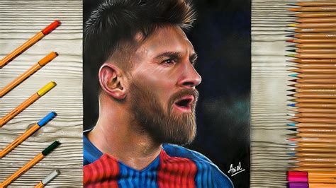 Messi, Colored Pencil Drawing : r/drawing