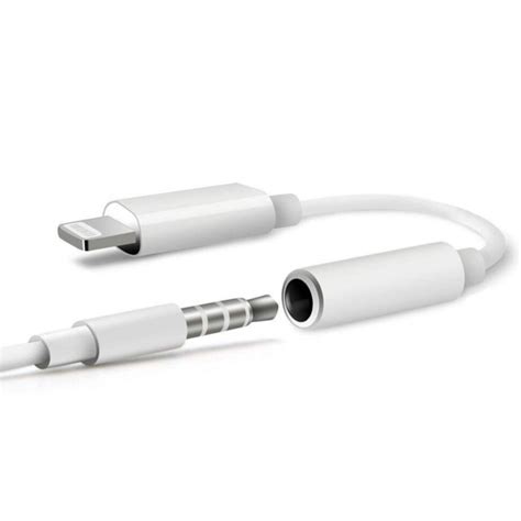 Адаптер переходник для наушников iPhone Lightning (лайтинг) на AUX Jack ...