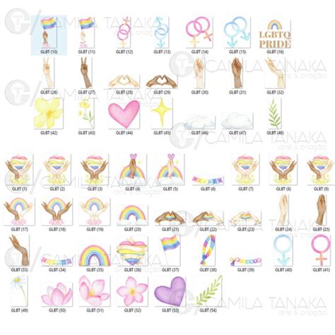 Kit Digital Png Lgbtqi Gay Pride Pague Leve Or Elo