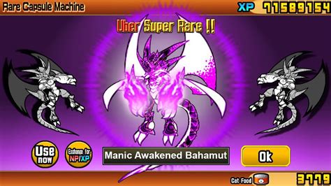 The Battle Cats Uber Manic Awakened Bahamut YouTube