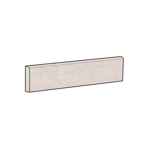 Basalt White 3 X 12 Bullnose Matte From Garden State Tile