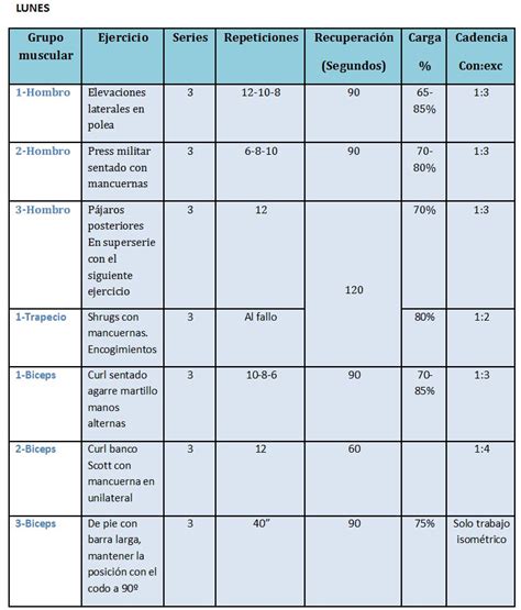 Tabla De Ejercicios Para Ganar Masa Muscular Tabla De Gimn Nbkomputer