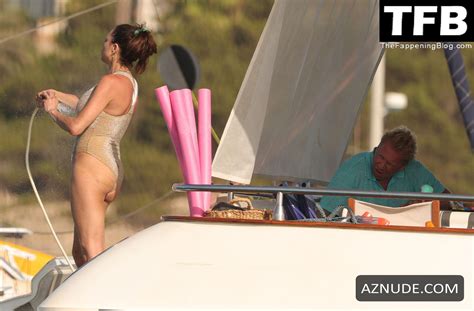 Lilly Becker Sexy Shows Off Her Nude Tits While On A Vacation In Ibiza Aznude