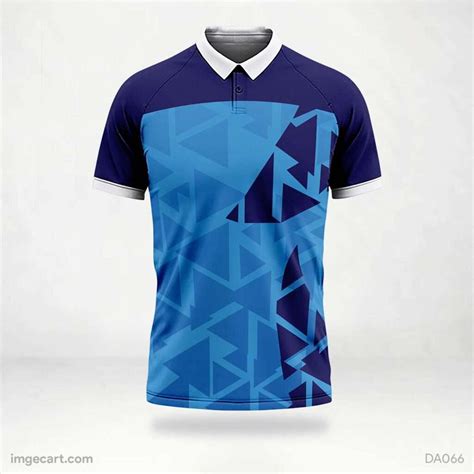 Cricket Jersey Design Blue Pattern Imgecart