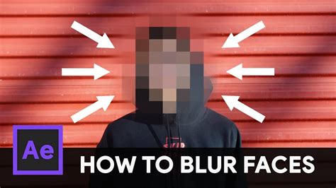 How To Track Blur Faces In Video After Effects Tutorial Youtube