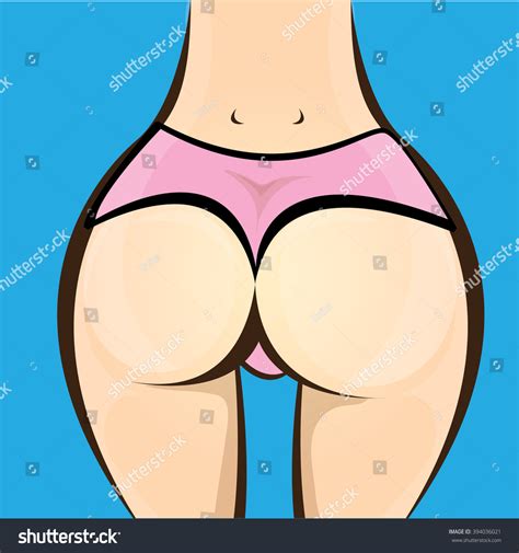 Sexy Woman Booty Vector Ass Girl Stock Vector Royalty Free 394036021 Shutterstock