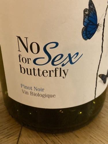 Château de Valcombe No Sex For Butterfly Pinot Noir Vivino US