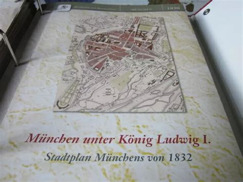 Dtsch Geschichte In Historischen Karten M Nchen Ludwig I Stadtplan