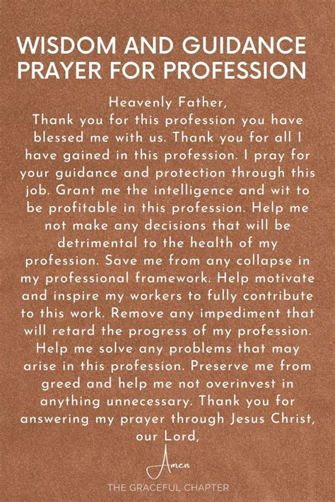11 Prayers For Wisdom And Guidance The Graceful Chapter