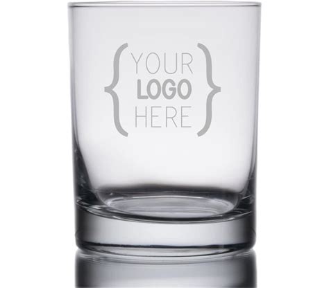 Custom Glasses Your Logo Here Glassware Birthday T Etsy