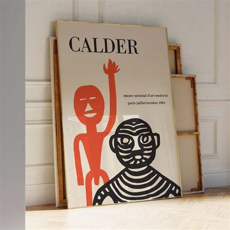 Calder Poster Etsy