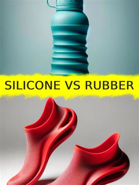 Silicone rubber 🆚 Natural Rubber. Why is it called silicone rubber?