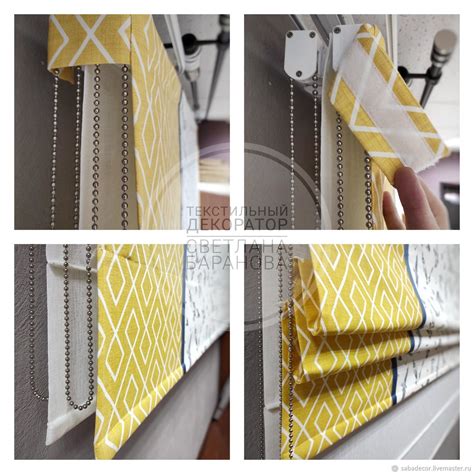 Римская штора в детскую/ римская штора из тюля – заказать на Ярмарке ...