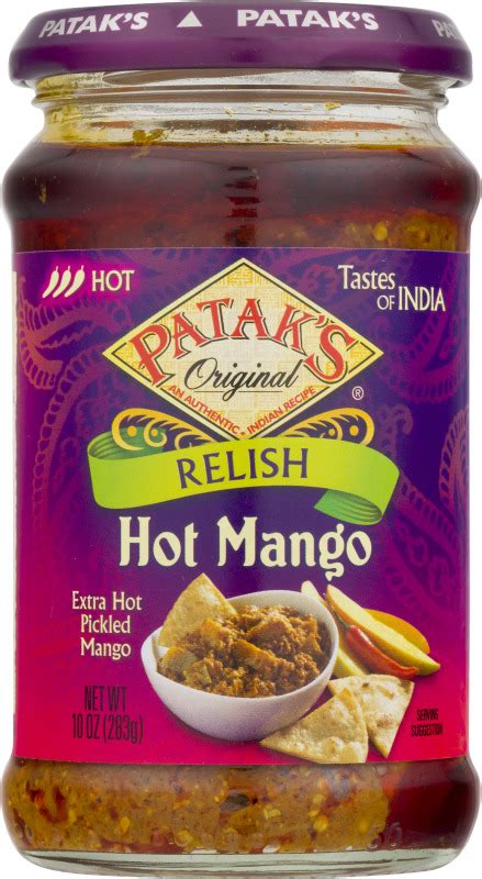 Patak S Hot Mango Relish Patak S 69276012001 Customers Reviews Listex Online