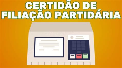 Como Consultar Certidão De Publicação Expedida No Diário Oficial - COMO CONSULTAR A SITUAÇÃO DA CERTIDÃO DE FILIAÇÃO PARTIDÁRIA? TIRAR ...