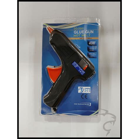 W Sti Mini Hot Melt Glue Gun Black Shopee Malaysia