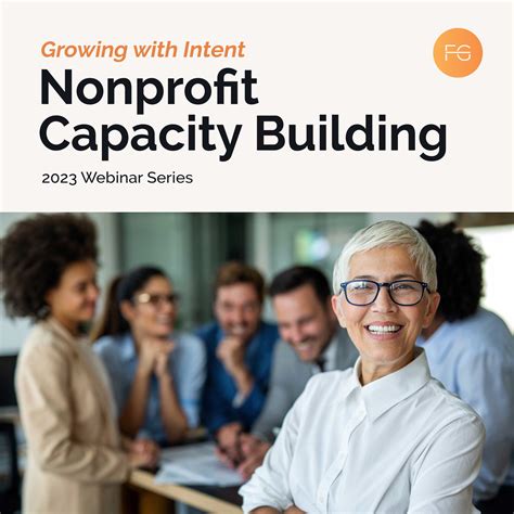 Nonprofit Capacity Building Webinar Series Funding For Good