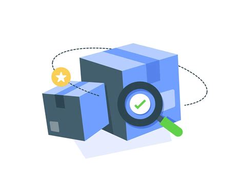 tracking parcel  cardboard boxtrack  parcel concept magnifying