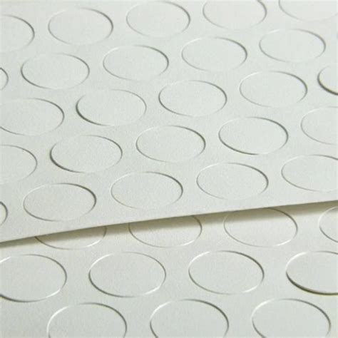 Tapa Furo Adesivo Branco Tx Pvc Mm Cartela Unidades