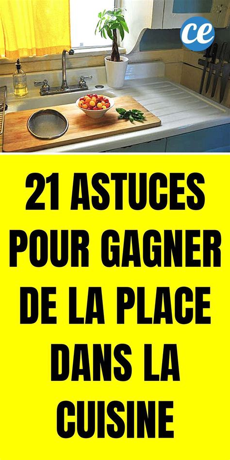 Astuces Pour Gagner De La Place Dans La Cuisine En Rangement