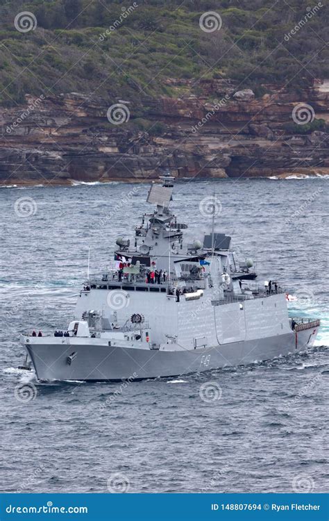 INS Sahyadri F49 Shivalik Class Stealth Multi Role Frigate Of The