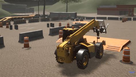 Telehandler Simulator Training Pack CM Labs