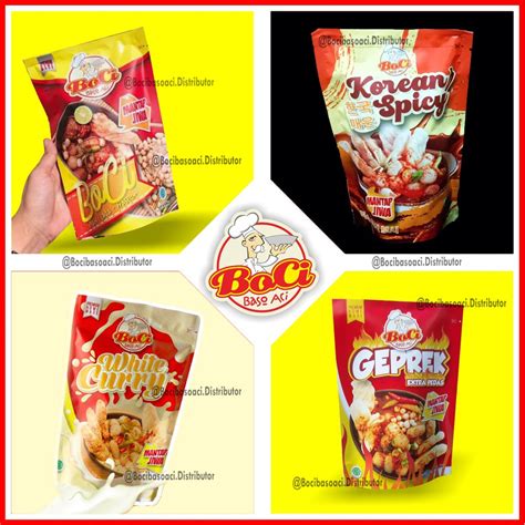 Boci Bakso Baso Aci Original Geprek Curry Korean Spicy Cuanki Basoaci