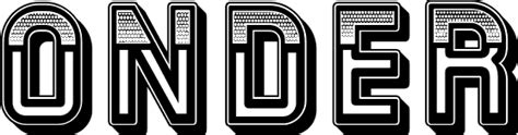 onder regular font