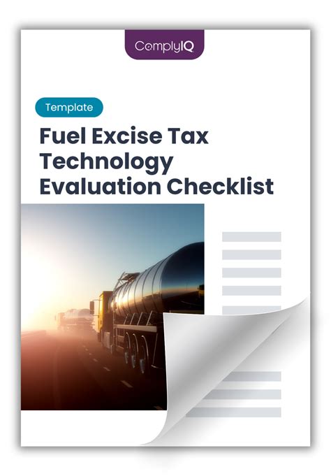 Your Download: Fuel Excise Tax Technology Evaluation Checklist : IGEN