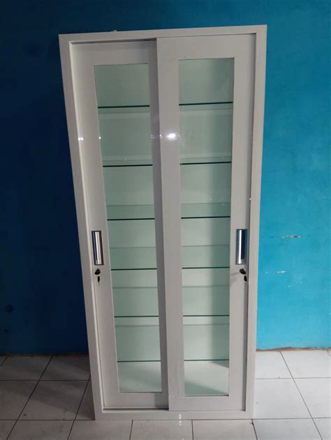 Jual Lemari Kaca Display Cabinet Di Lapak Revaniture Revaniture