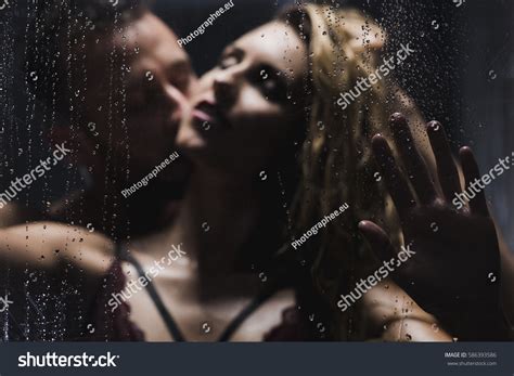 Couple Having Foreplay Sex Under Shower Stock Photo Shutterstock