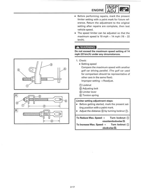 Yamaha G1 Golf Cart Service Manual 7