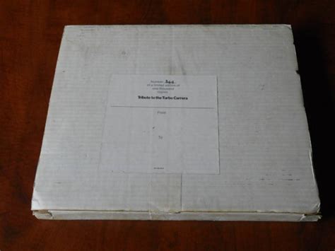 1976 Turbo Porsche Carrera Tribute Book 844 Of 1000 Pelican Parts