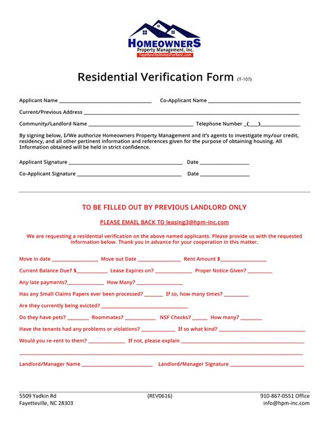 What Is A Residential Verification Types Importance Samples