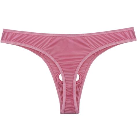 Men S Open Front Hole Briefs Thongs G String Underwear T Back Bikini Panties Ebay