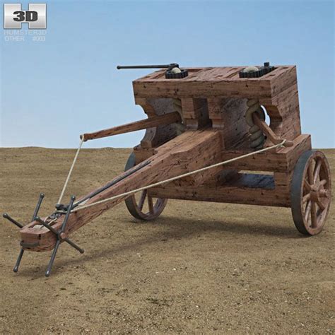 Баллиста 3D Модель $149 - .max .obj .ma .lwo .fbx .c4d .3ds .unknown ...