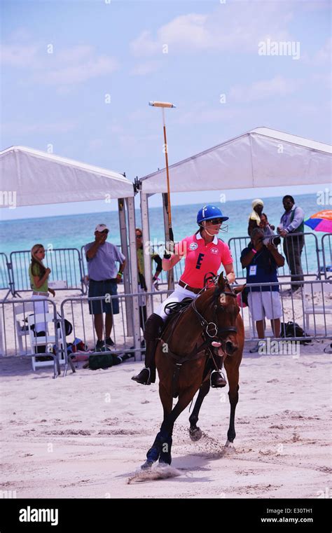 Miami Beach Polo World Cup 2013 Held In Miami Beach Featuring Miami