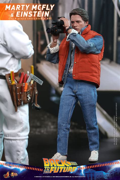 Hot Toys Back To The Future Marty McFly Einstein And Doc Brown 1 6th Scale The Toyark News