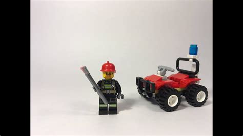 Lego Fire ATV Review YouTube