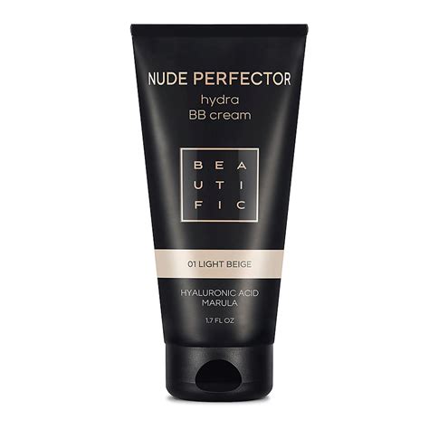 BEAUTIFIC ВВ крем с гиалуроновой кислотой Nude Perfector 1 светлый