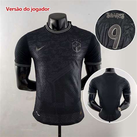 Edi O Especial Masculina Jersey Vers O Do Jogador Brasil