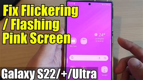 How To Fix Flickering Flashing Pink Screen On Samsung Galaxy S S