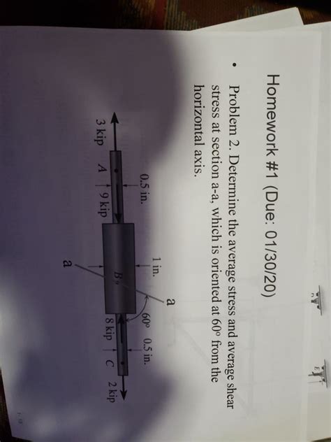 Solved Homework #1 (Due: 01/30/20) Problem 2. Determine the | Chegg.com