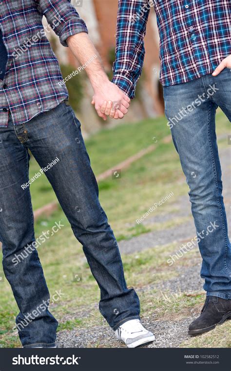 Gay Couple Outside Holding Hands Italy Stock Photo 102582512 Shutterstock