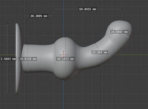 Corbyn The Customized Anal DildoFree STL File For D PrintingCults