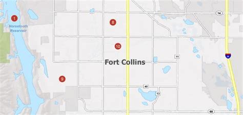Fort Collins Map Collection Colorado Gis Geography