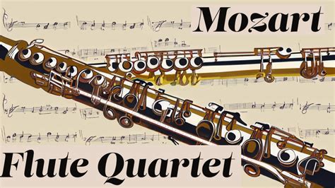 モーツァルト フルート四重奏曲 第3番 ハ長調 K 285b Mozart Flute Quartet in C major K Anh