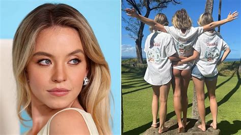 Sydney Sweeney Flashes Toned Butt In Tiny Bikini Bottoms And T Shirt In Wild Snap With Friends