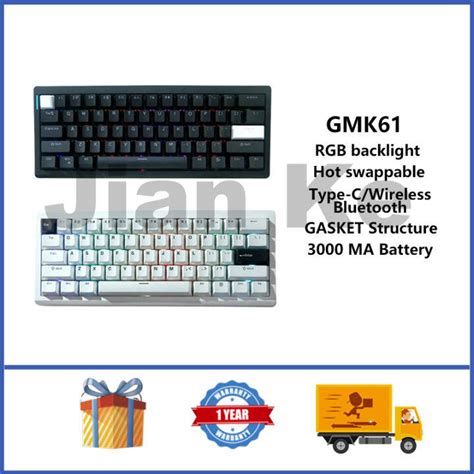 Zuoya Gmk Wireless Mechanical Keyboard Hot Swappable Rgb Gasket Custom Gaming Keyboard